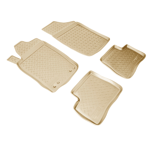 Ковры в салон Norplast/Unidec для Peugeot 206 (1998-2009)Полиуретан,Бежевый, арт.NPL-Po-64-26-B