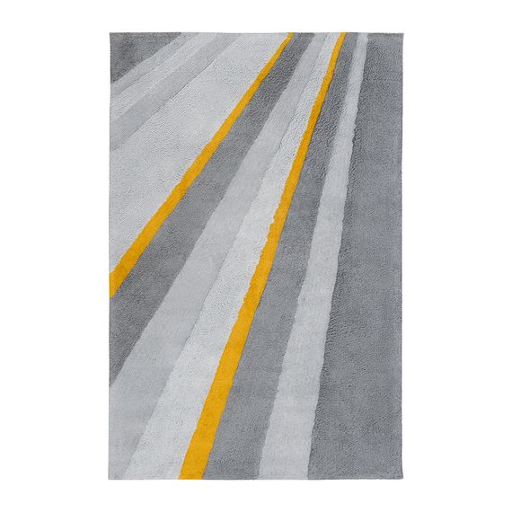 Ковер из хлопка с рисунком Tulip Field из коллекции Terra, 120х180 см