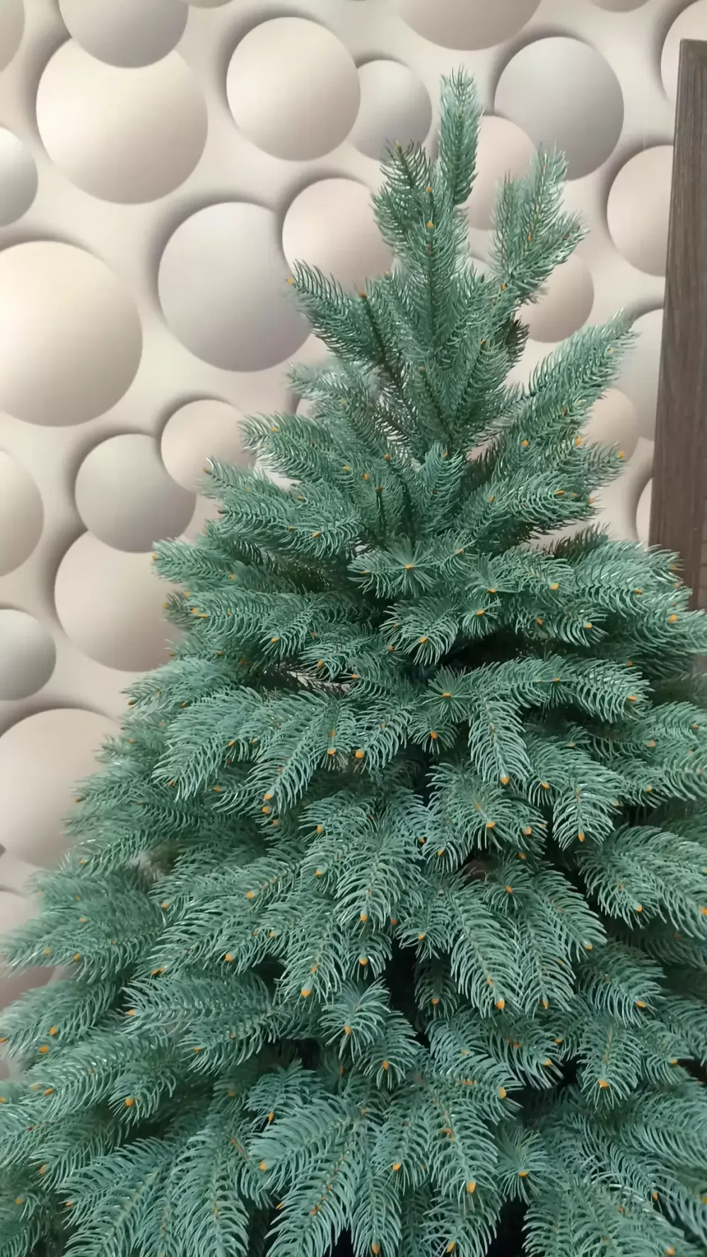 Ель голубая искусственная «Бордо» (Литая хвоя) 210 см / 2.1 м