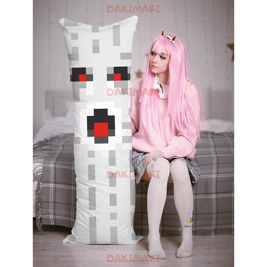 Дакимакура Гаст Майнкрафт | Minecraft арт. 1228