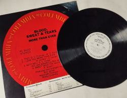 Винтажная виниловая пластинка LP Blood, Sweat and Tears More Than Ever (USA 1976) (Promo)