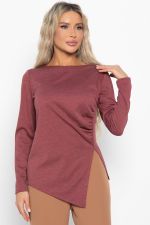 Блуза Тильда (бордовая) Б14995-50М LT Collection