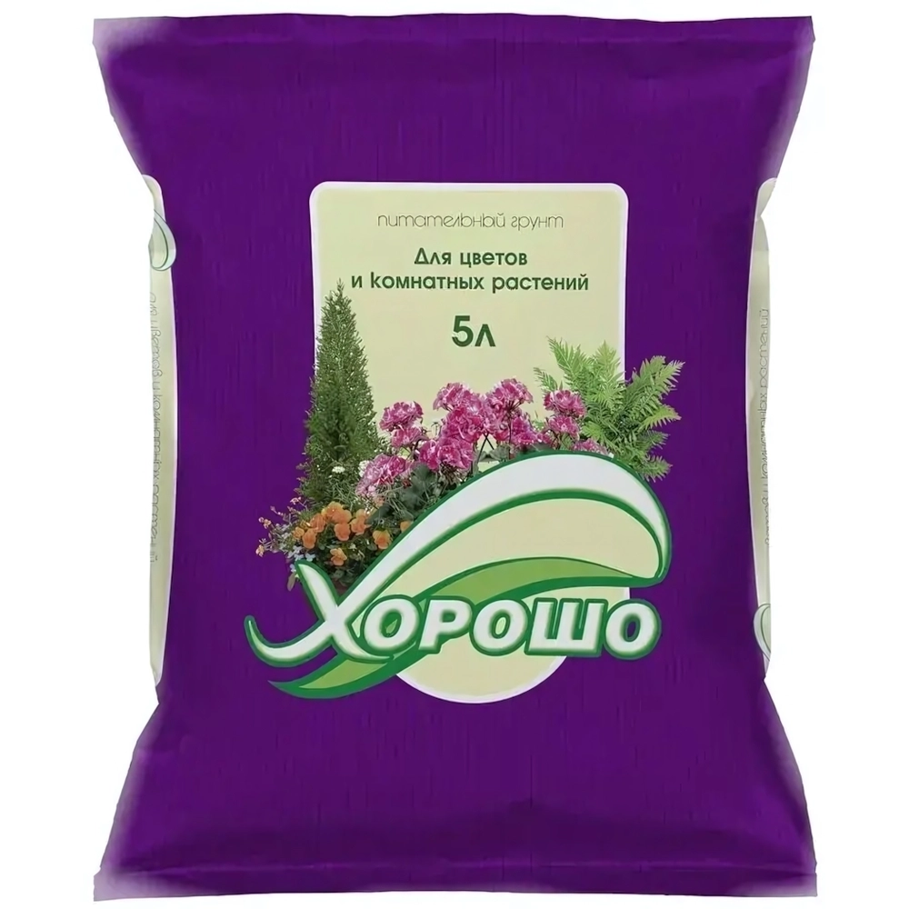 Грунт 'Для цветов и комнат. растений'5л