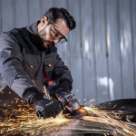 DongCheng DCSM04-125(TYPE EM) аккумуляторная ушм (болгарка) (2 x 4 Ач, ЗУ) DCSM04-125(TYPE EM)