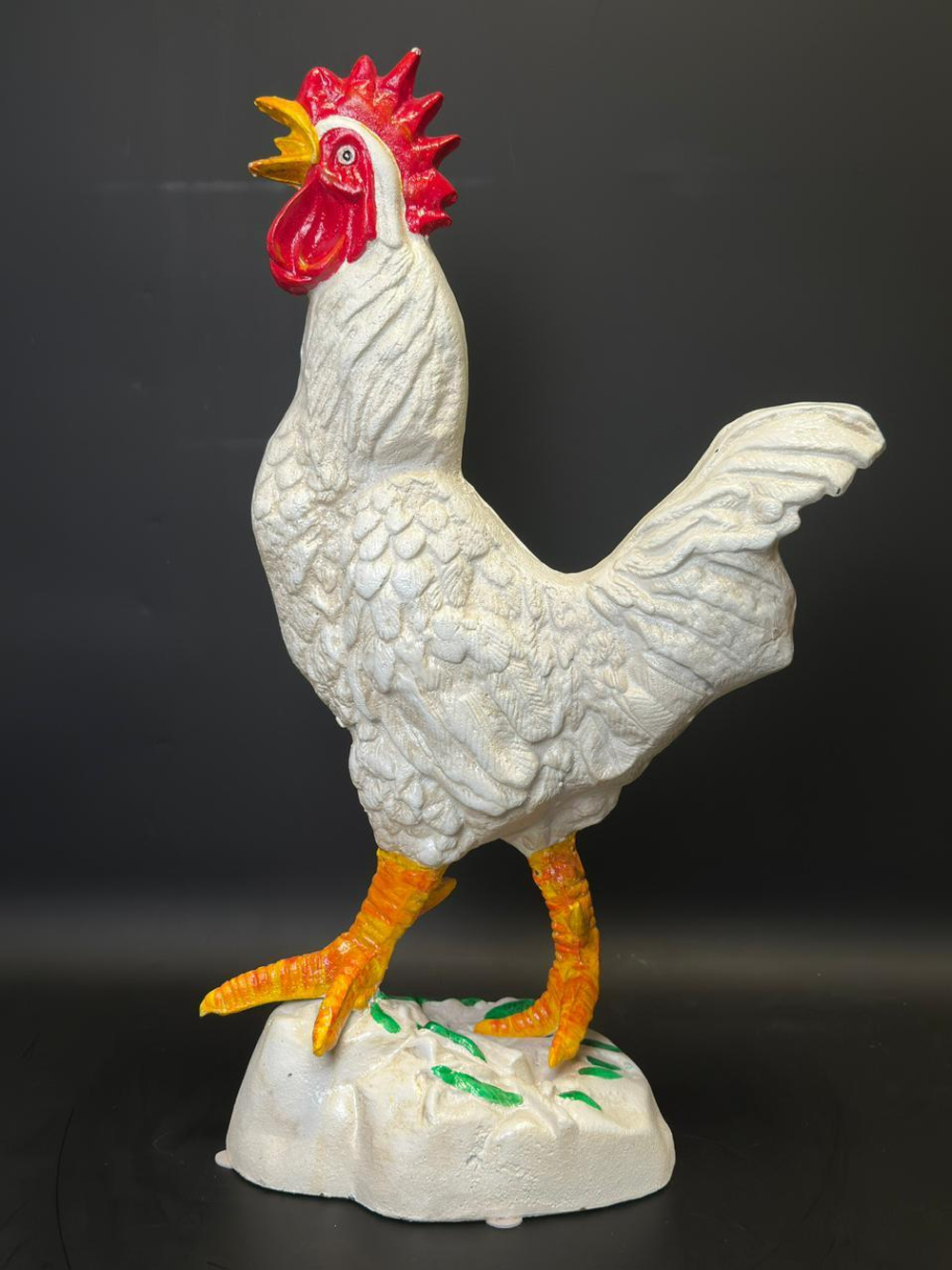 Большой чугунный петух