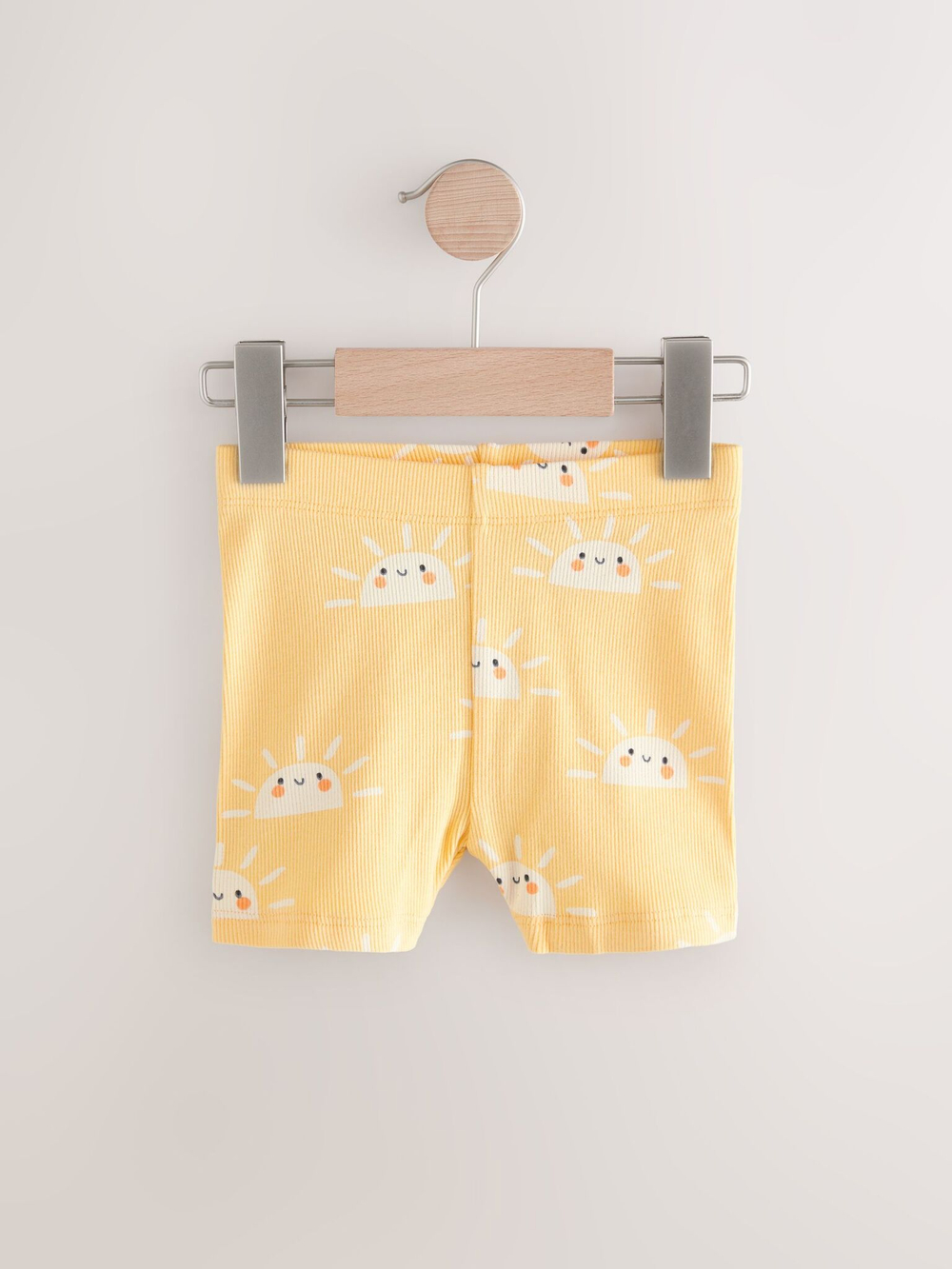 Шорты-велосипедки для девочки Next E65-366, 4 шт., Розовый, Желтый, Сиреневый