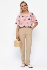 Блуза Тори (нежно-розовая) Б13521-20М LT Collection