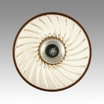 8051/1A SUSPENTIONI LN25 309 дерево/амбер металл/стекло Подвесной светильник E27 1*60W 220V MIRABELA