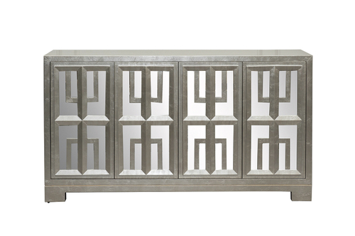 ART-4477-S1 Комод с зеркальным фасадом 173*46*97см