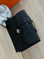 Портфель Hermes из кожи крокодила