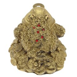 GAEM Фигурка декоративная "Лягушка денежная", L10,5 W9 H7,5 см