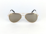 Солнцезащитные очки Tonino Lamborghini 752-05 AF FR Gold-Metal Mirrior Ivory Lens