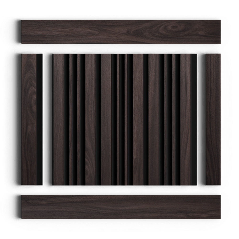 Стеновая панель HiWood декорированная, 270x12 см