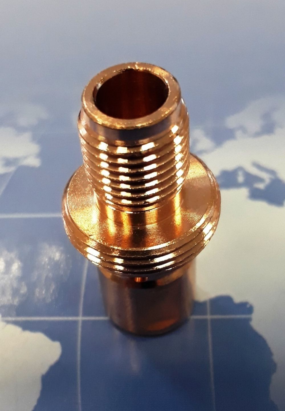 342P008663 Держатель сварочного наконечника M8 Brass, для сварочных горелок MIG/MAG, ROBO RM62 TBi