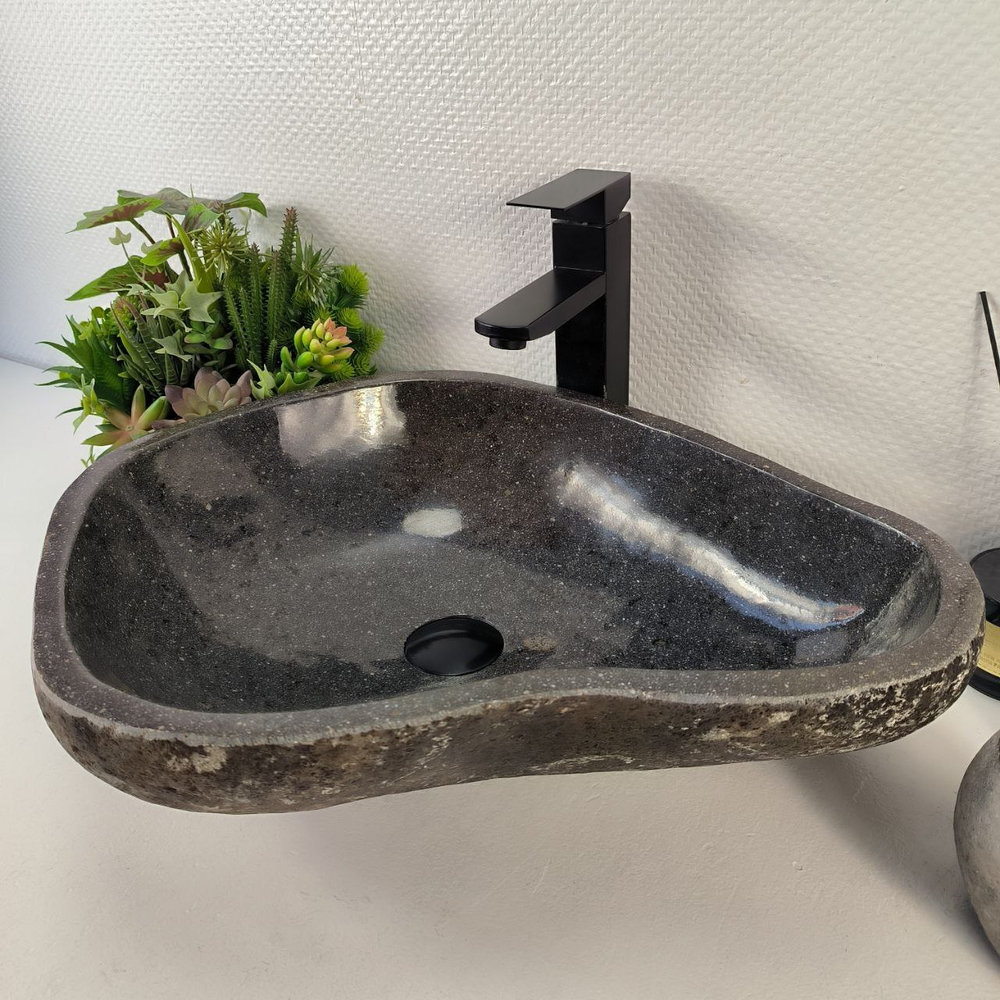 Раковина из речного камня RS-65415 53*43*15 0857