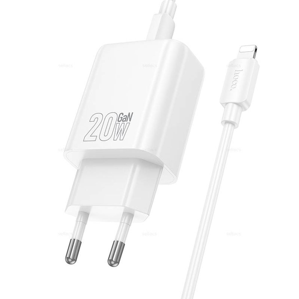 Зарядное устройство для Lightning Hoco N60 PD20W (white)