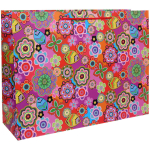 Пакет подарочный «Яркие краски» 50*37*15 см, микс