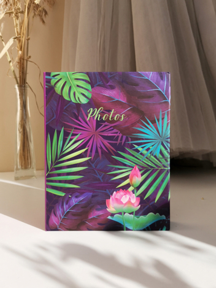 Фотоальбом на 100 фото 10х15 см, пластик. листы belle fleur Джунгли
