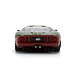 JADA Star Wars - Металлическая машина Ford GT 2005 1:24 + фигурка Боба Фетт 3369093