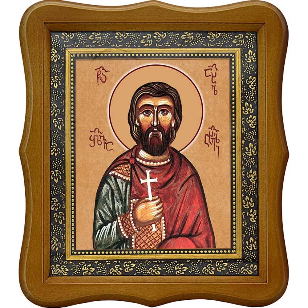 Шалва Ахалцихский мученик. Икона на холсте.