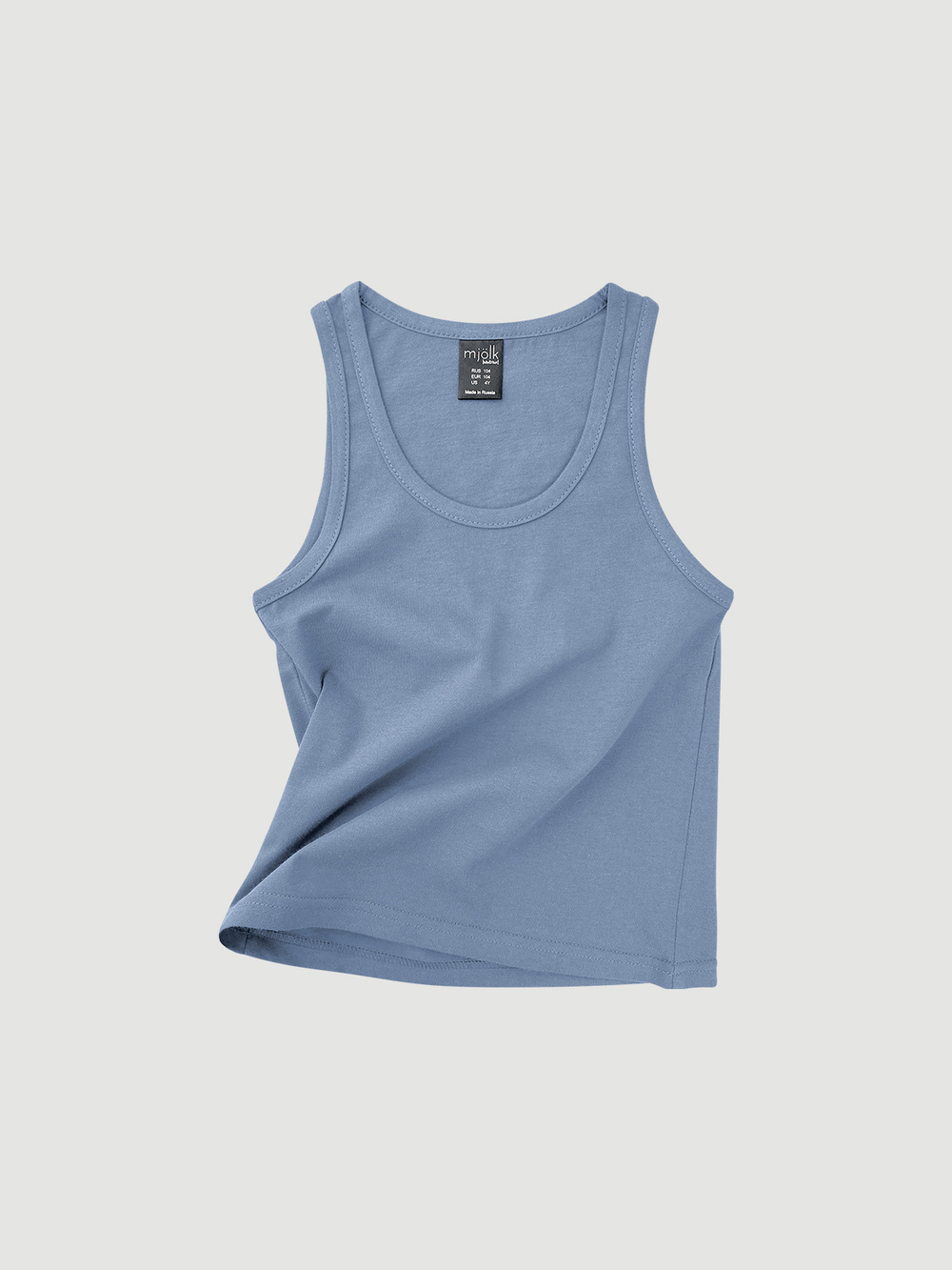 Майка унисекс Mjölk Blue Shadow, уценка