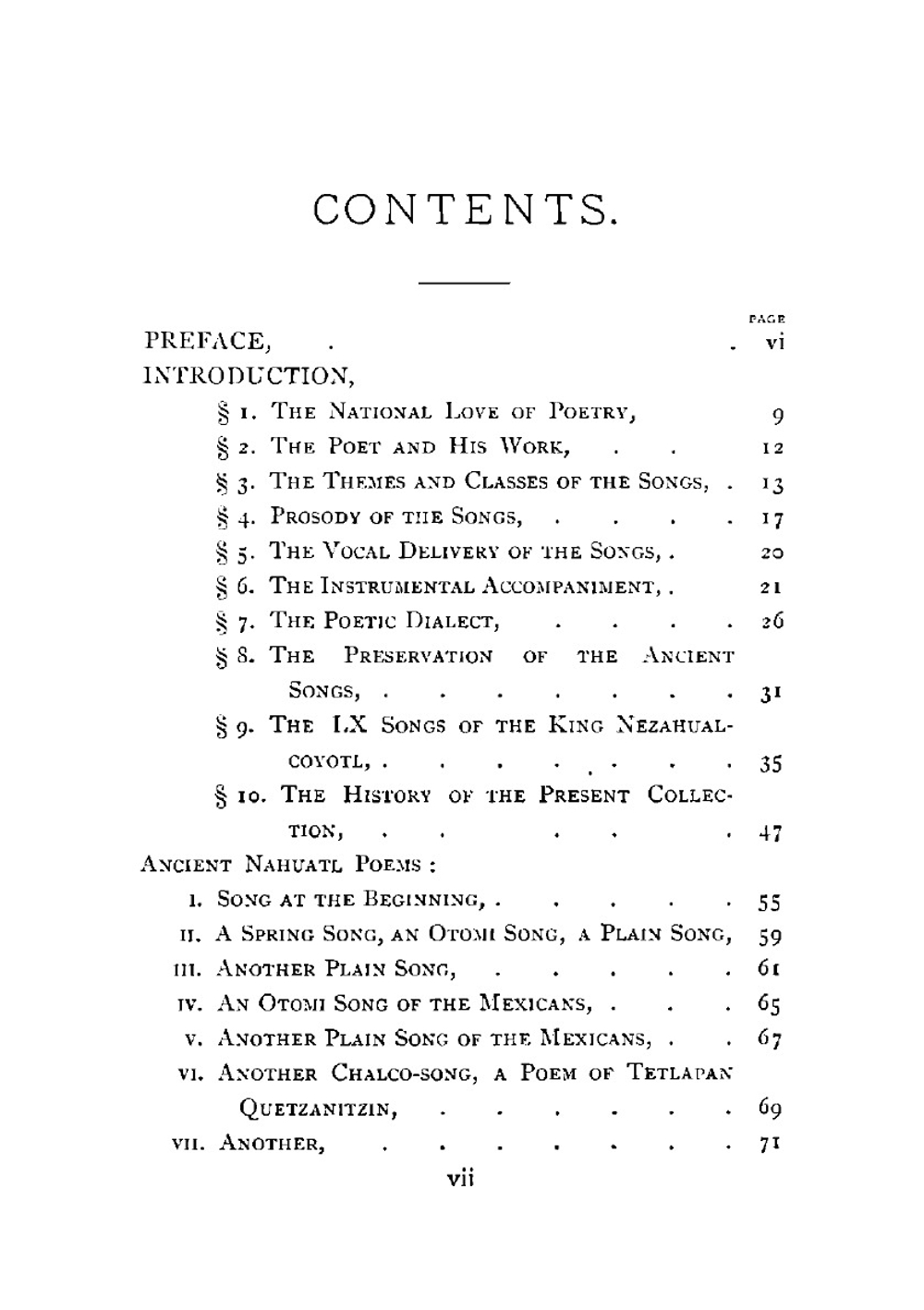 Ancient Nahuatl poetry, containing the Nahuatl text of XXVII ancient Mexican poems | Daniel Garrison Brinton