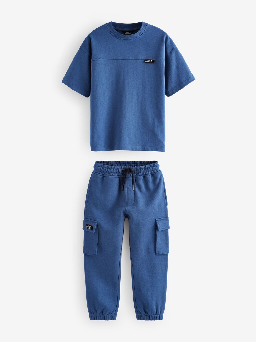 Футболка и джоггеры в комплекте для мальчика Next B98-996, Синий