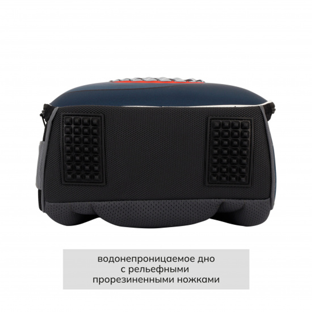 Ранец, спинка эргономичная, 1 отделение, 35*27*13 см, ERGO Light, Shark, КОКОС, 213970