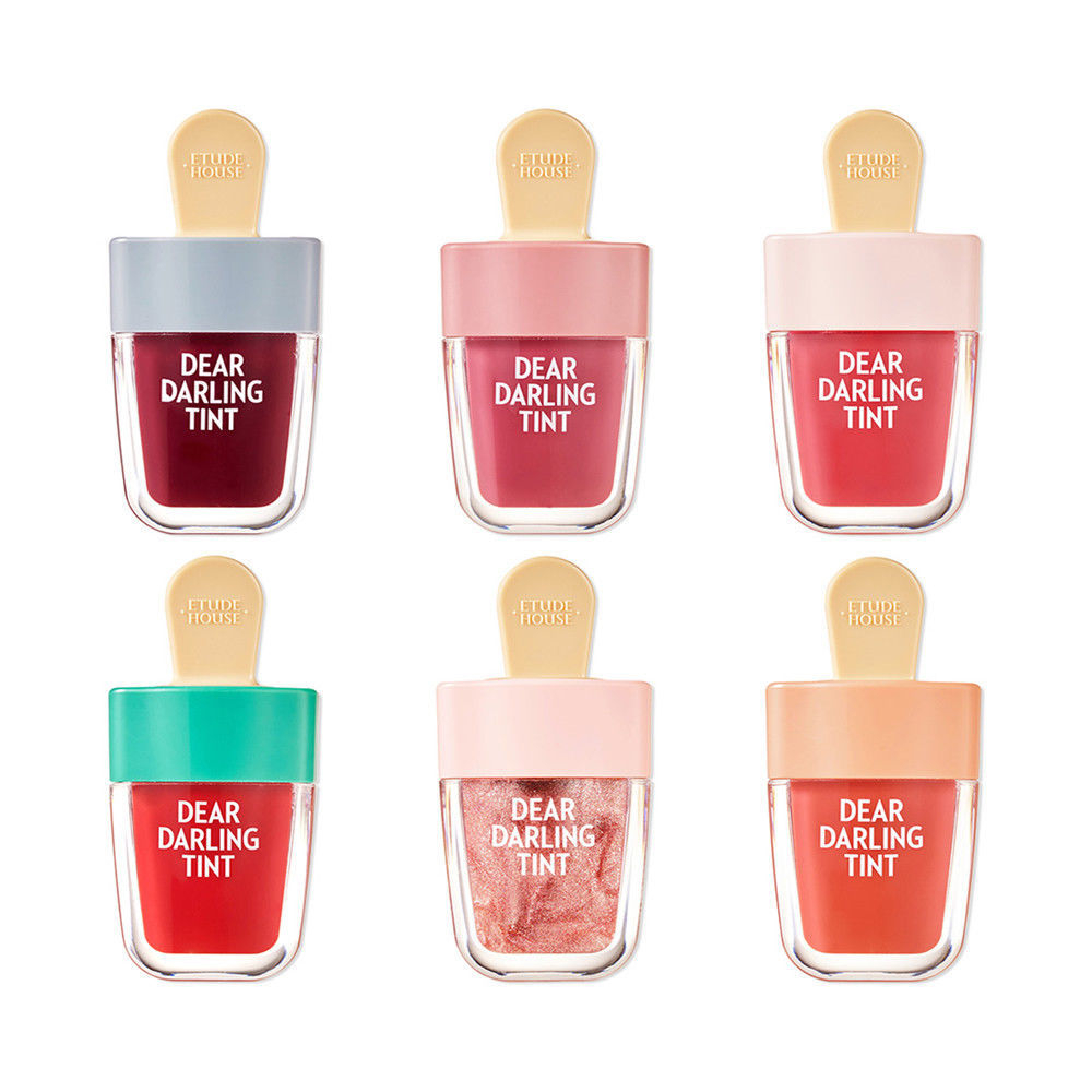 Блеск для губ ETUDE HOUSE Dear Darling Water Gel Tint Ice Cream 4.5g  тон 205