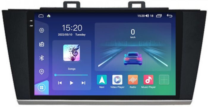 Магнитола для Subaru Outback / Legacy 2014-2019 - Parafar PF796RN2K на Android 13, Быстрая, QLED+2K, CarPlay, 4G SIM-слот
