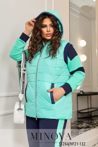 Жилет 21-132-ментоловый Minova