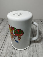 Кружка 1,5 л белая Кухня 40104-082/4