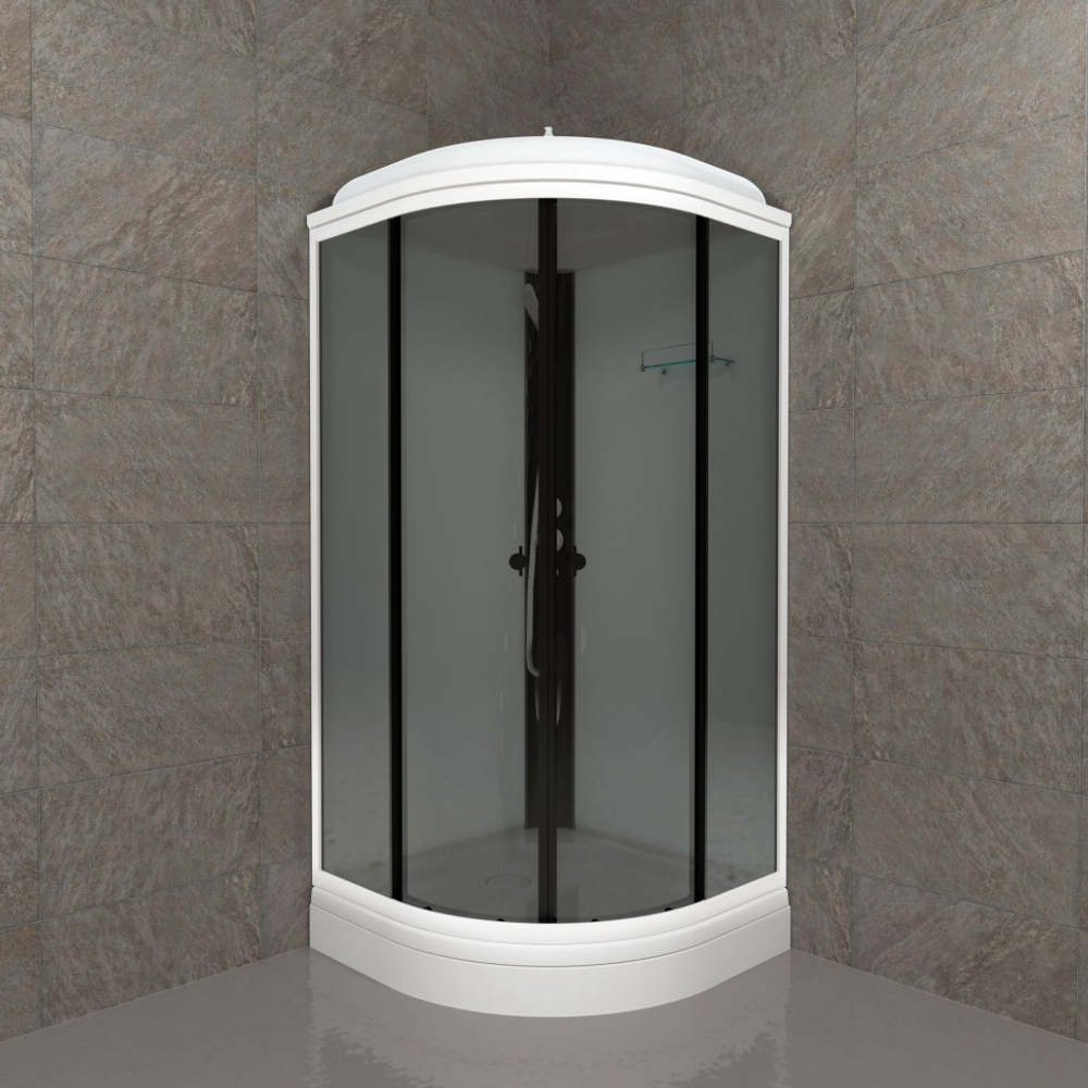 Душевая Кабина Грэй-Вайт 90*90 А