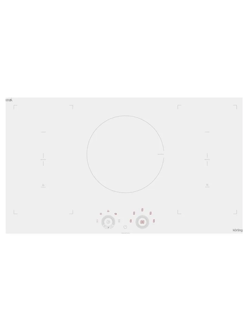 Индукционная варочная панель Korting HIB 95750 BW SMART, 90 см