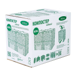 Компостер Piteco с крышкой 600л чёрный