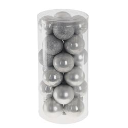 GAEM Набор из 24шт Украшение новогоднее "Шар", D 6 см, L14,5 W14,5 H30,5 см