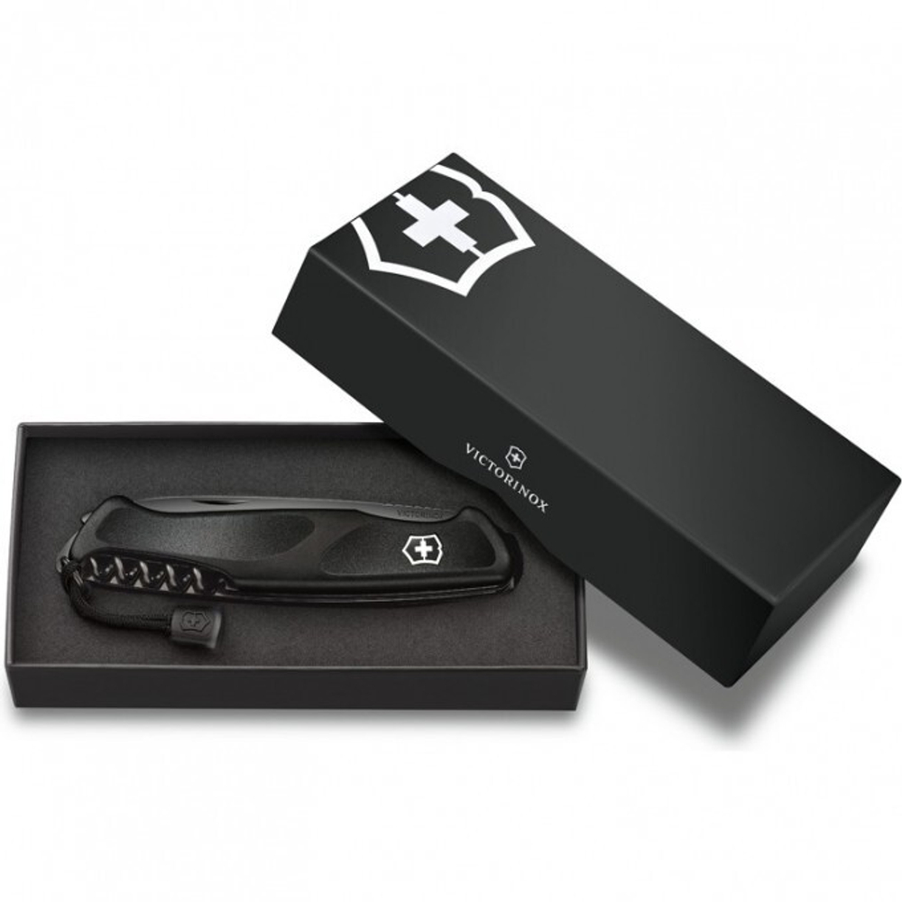 Нож Victorinox RangerGrip 55, 130 мм, 12 функций, черный