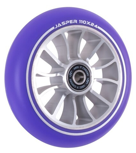 Колесо для самоката Jasper 110x24 мм (фиолетовый/ purple)