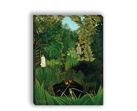 "Веселые шутники", Руссо, Анри, картина для интерьера (репродукция)