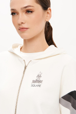 1943 Толстовка женская (молочный)