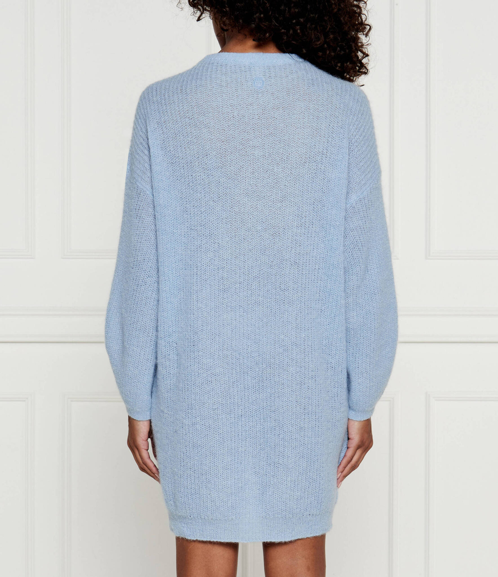 Хлопковое платье Pinko - голубой(104087 A23O)