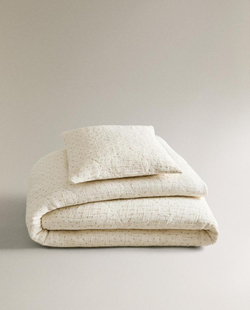 ZARA HOME ДЕТСКОЕ ПОКРЫВАЛО ИЗ МУСЛИНА, РОЗОВЫЙ