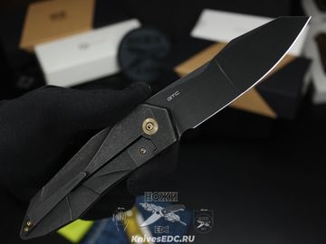 Нож складной WE Knife Solid WE22028-1 сталь клинка CPM-20CV, рукоять титан