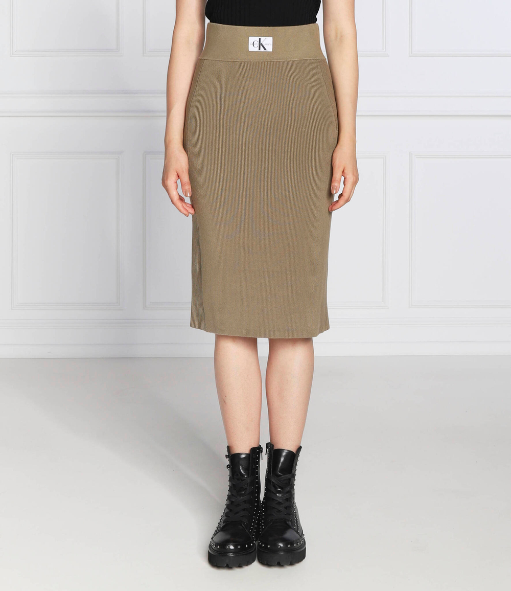 юбка CALVIN KLEIN JEANS - зеленый(J20J218949)