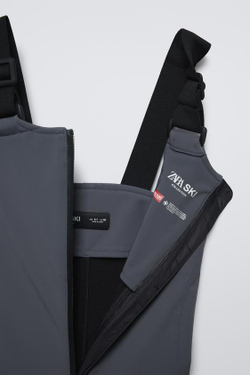 ZARA ВЕТРОЗАЩИТНЫЙ КОМБИНЕЗОН RECCO® SYSTEM, АНТРАЦИТОВО-СЕРЫЙ