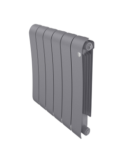Радиатор биметаллический Royal Thermo Infinity 500 Silver Satin - 6 секц.