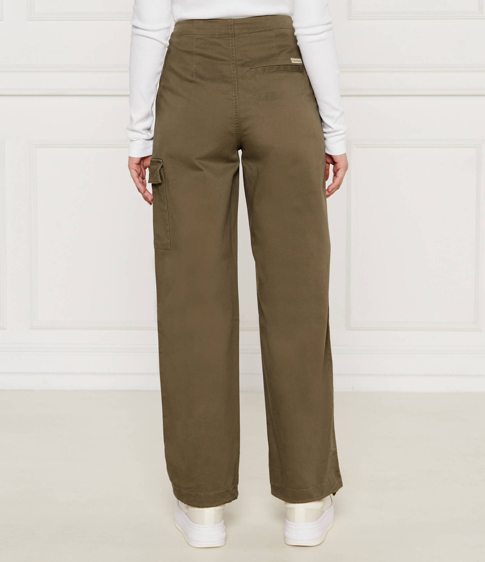 Брюки карго CALVIN KLEIN JEANS - хаки(J20J224965)