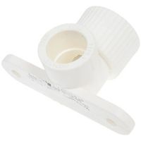 Угольник полипропиленовый 20х1/2" ВР с креплением TEBO