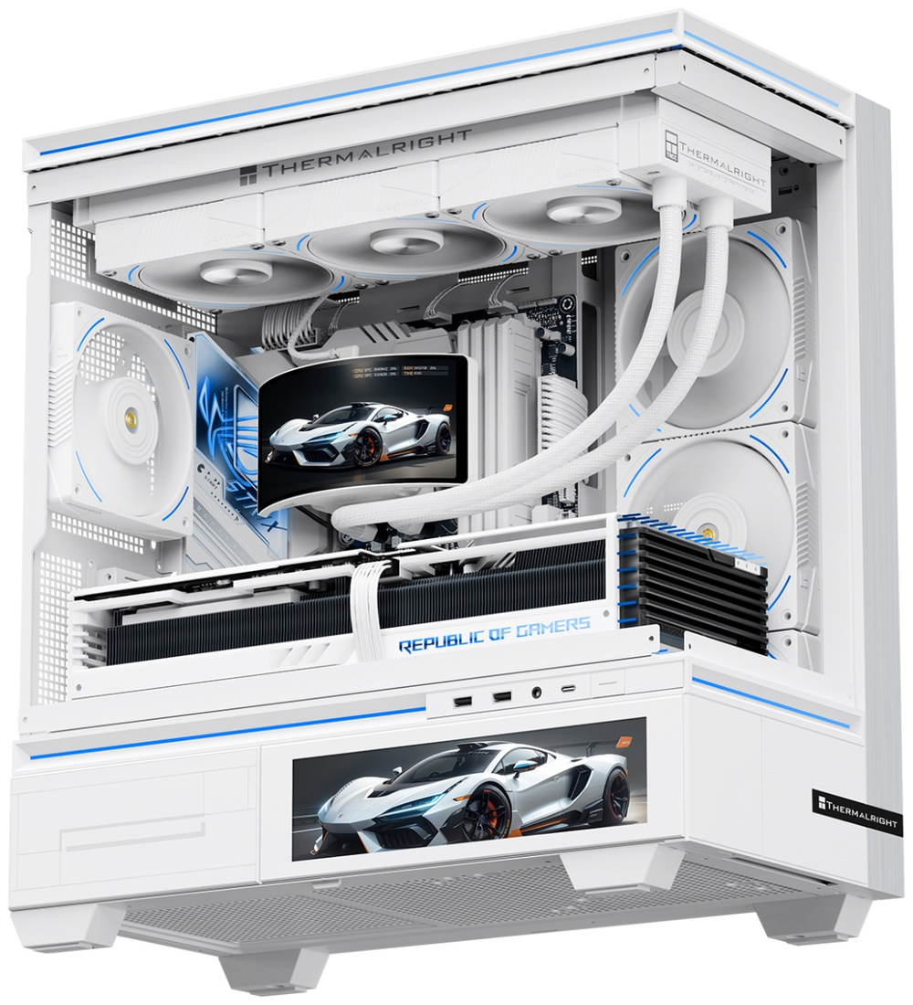 Водоблок Thermalright Rainbow Vision 360 Turbo ARGB WHITE белый