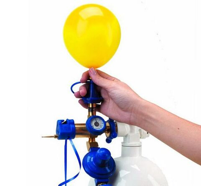 Надуть гелием латексный шар 12"/30 см